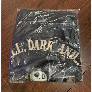 Nightmare Before Christmas Tall Dark Gruesome Black T-Shirt 2XL Disney SEALED